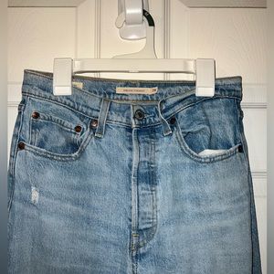 Levi Ribcage Straight jeans